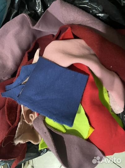 Обрезки футера с начёсом