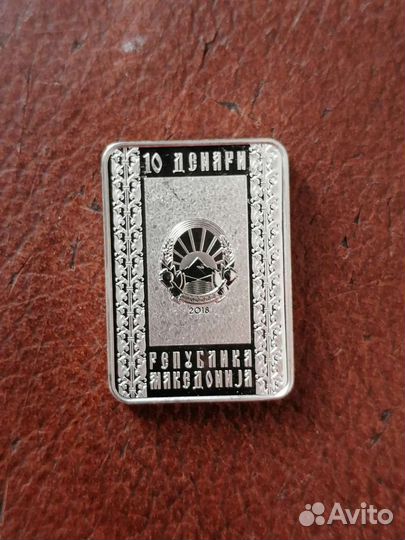 Серебряные монеты 925пр Православные святые