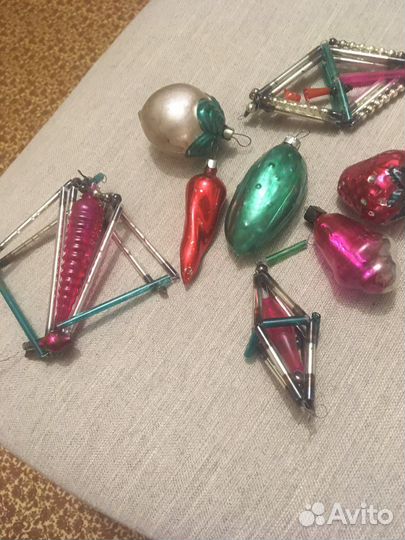 Елочные игрушки СССР