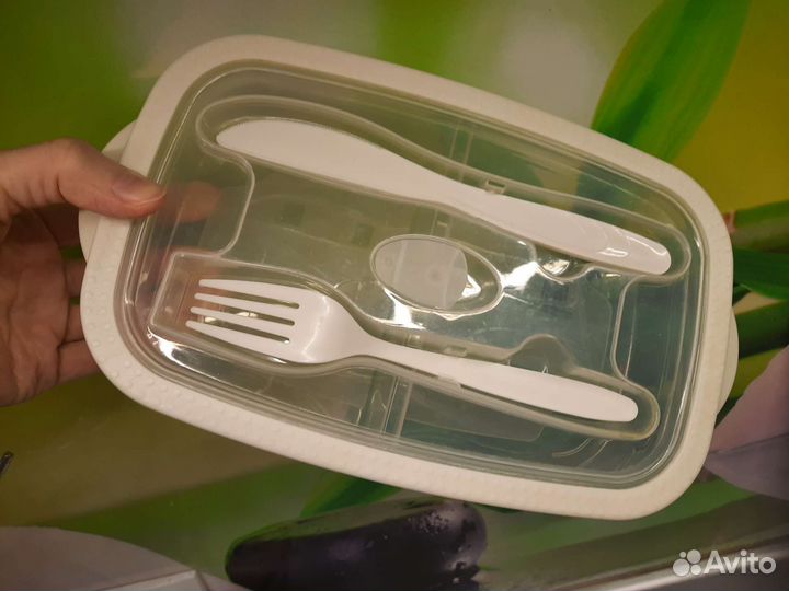 Контейнер для еды ланч бокс обед
