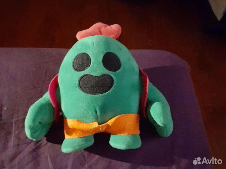 Мягкая игрушка новая спайк