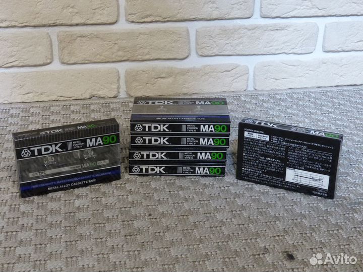 TDK MA90 остаток 6 шт. izxl запечатаны