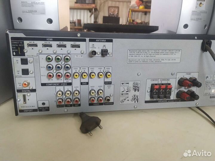 Колонки и рессивер