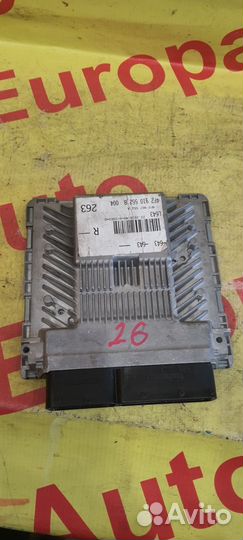 Блок управления двс Audi A6 С6 ccea