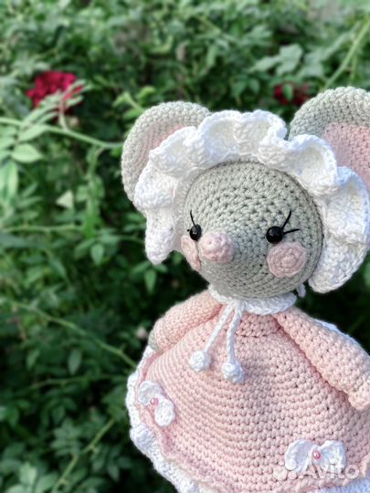 Вязаная игрушка, Мышка 