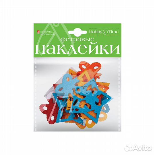 Декоративные наклейки из фетра. 