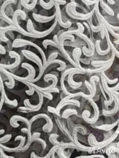 Шторы тюль новый готовый 3 м