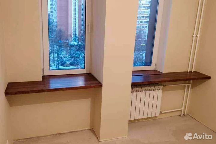 Деревянные подоконники под заказ