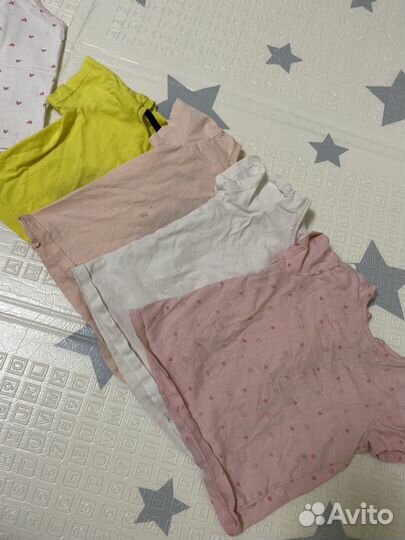 Футболки, майки р. 80-86 (пакетом)