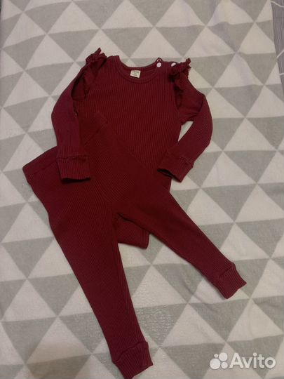 Вещи пакетом для девочки 9-12 месяцев