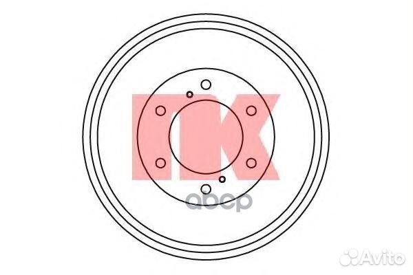 Барабан тормозной 262204 Nk
