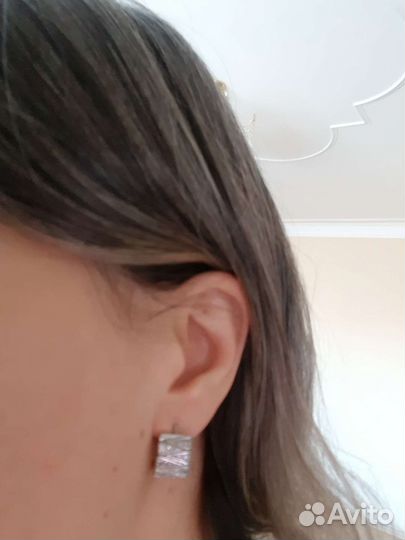 Серебряные серьги