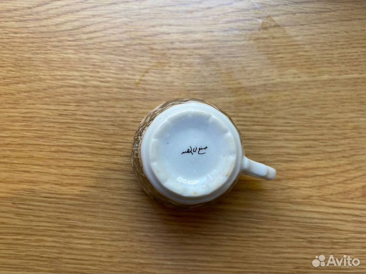 Коужечка для эспрессо фарфор Египет фараон