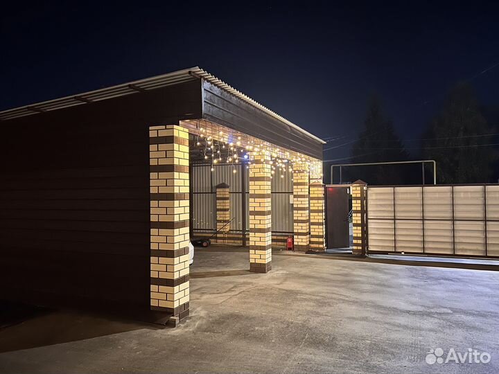 Новогоднее освещение. Установка гирлянд