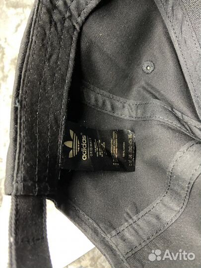 Кепка бейсболка adidas белый лого