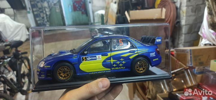 Subaru wrx sti Autoart 1:18 ралли