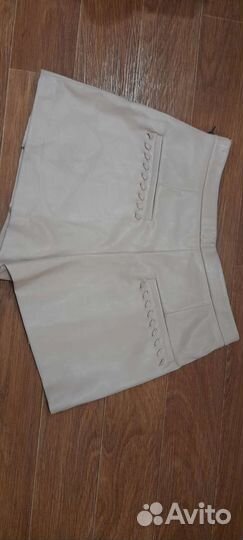 Кожаные шорты