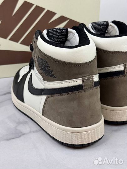 Кроссовки Jordan 1 Retro High Dark Mocha Премиум качество