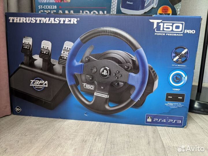Игровой руль Thrustmaster t150 pro + ручник