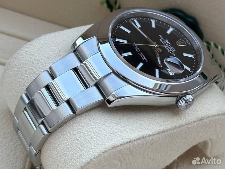 Часы Rolex datejust 41mm black 126300