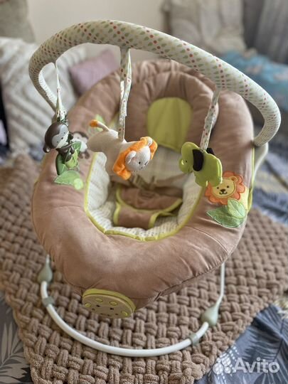 Качели люлька шезлонг Summer Infant Swingin Safary