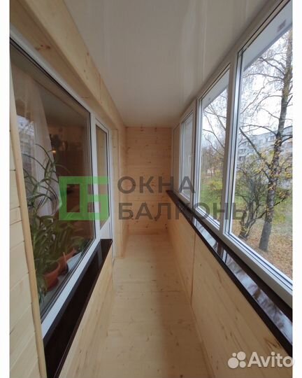 Остекление лоджии