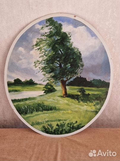 Картина маслом на холсте пейзаж