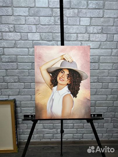 Портрет по фото в подарок в Москве