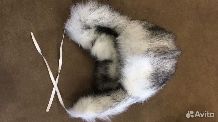 Шапка ушанка женская