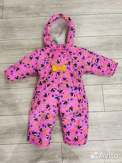 Зимний комбинезон для девочки