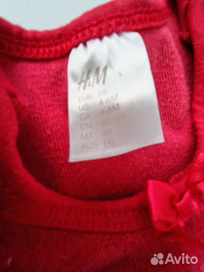 Платье для девочки 62-68