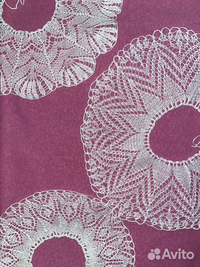 Вязаный ажурный воротничок ручной работы