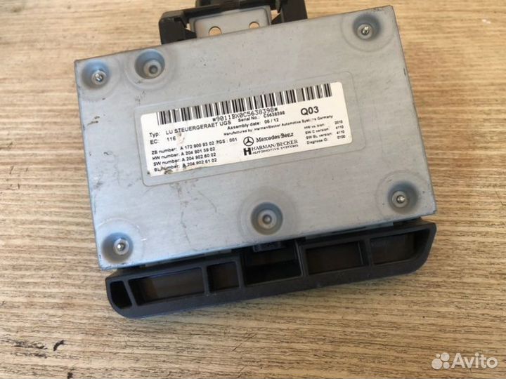 Джойстик управления мультимедиа Mercedes-Benz