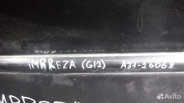 Накладка стекла заднего левого Subaru Impreza III