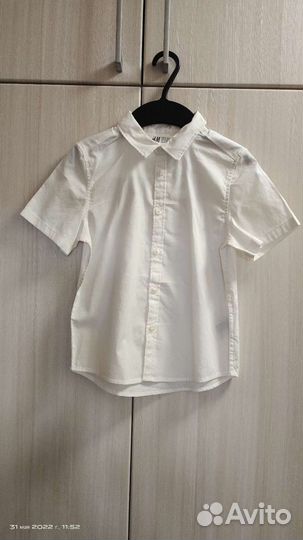 Рубашка H&M р-р 116