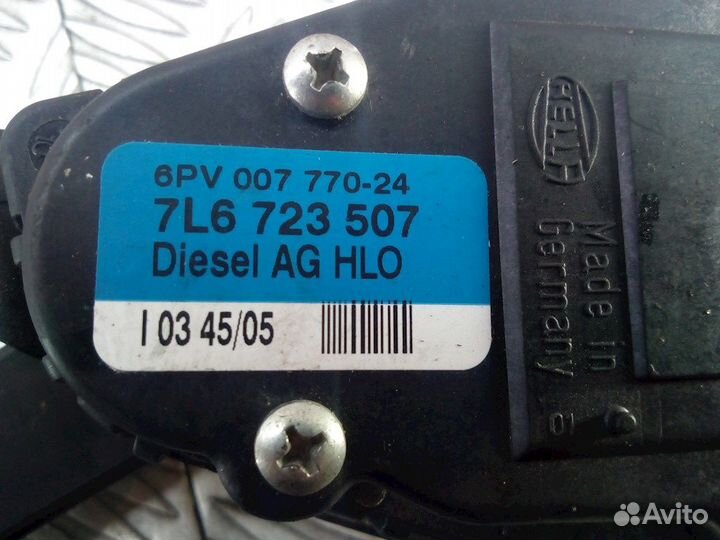 Педаль газа для Volkswagen Touareg 1 7L6723507H