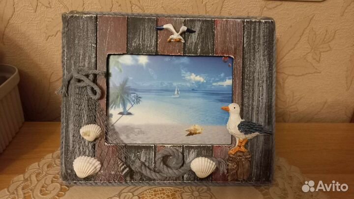 Фоторамка море