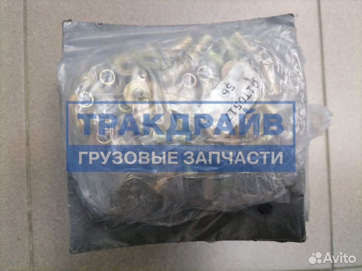 Накладки тормозные барабанные 17290 364x130 мм. STD с заклёпками