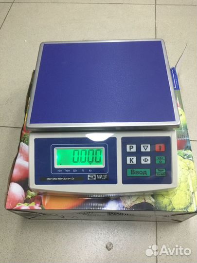 Весы электронные фасовочные с поверкой