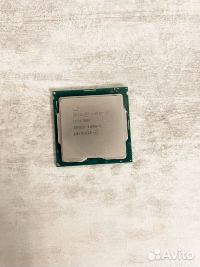 Процессор i7-9700k