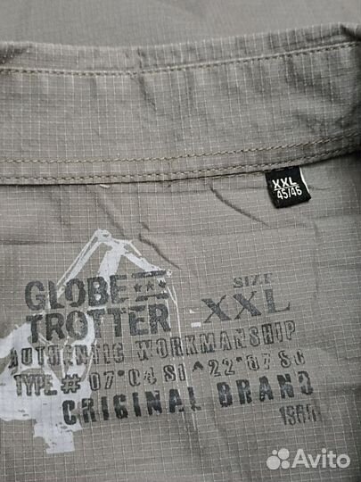 62-64 Рубашка сафари мужская Globe Trotter Англия