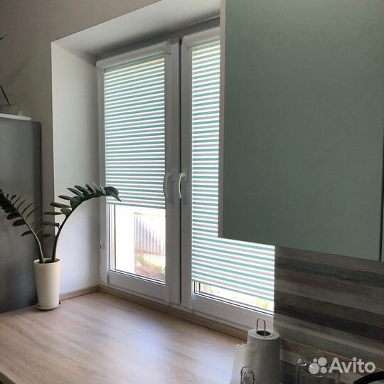 Рулонные шторы день ночь