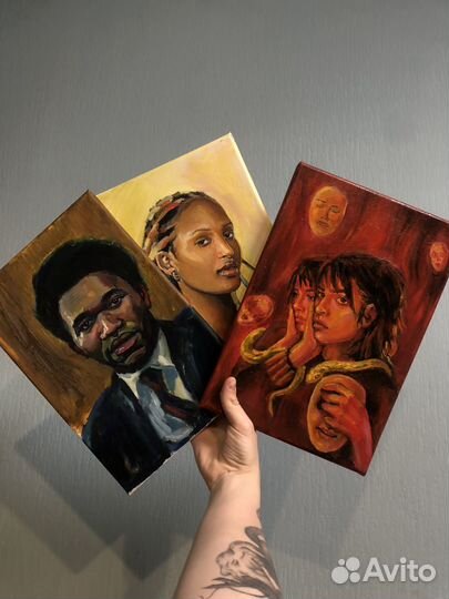 Портрет маслом на заказ