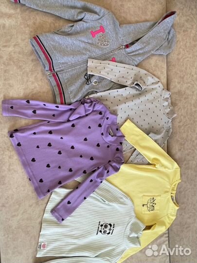 Детская одежда для девочек пакетом