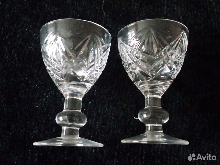 Рюмки хрусталь, стопки
