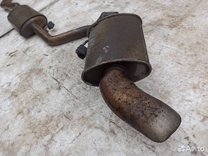 Глушитель в сборе бмв 1 E81/E87