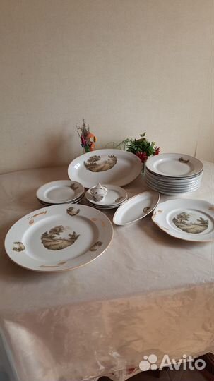 Столовый сервиз СССР Дулево