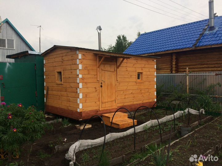Готовые бани из бруса