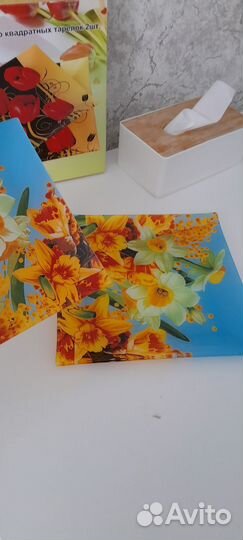 Квадратные сервировочные тарелки