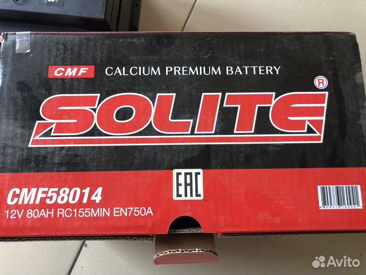 Аккумулятор Solite 80Ah (Корея)